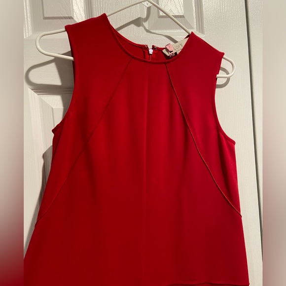 Red dress, size 6 PETITE from Ann Taylor Loft - Picture 2 of 8